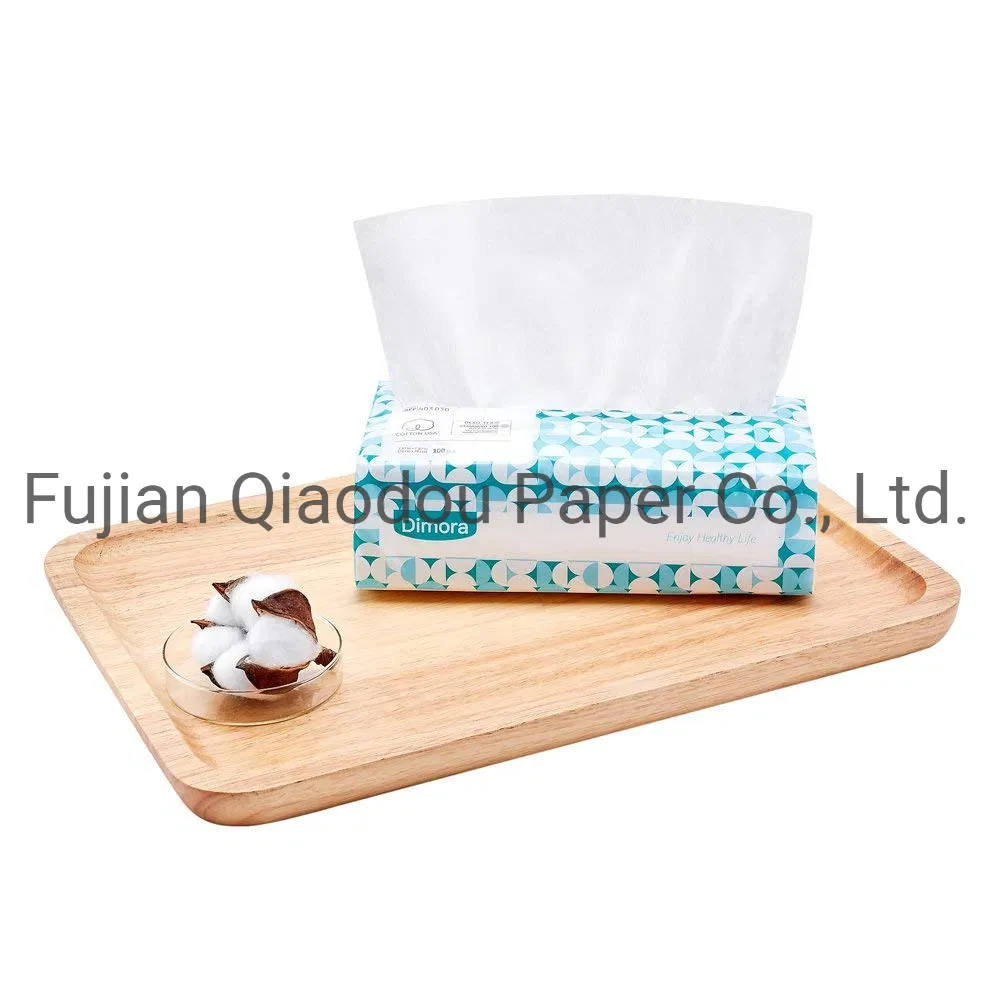 Wholesale Disposable Cotton Tissue Dry Paper Towel High Quality Super Soft for Face Hand Butt