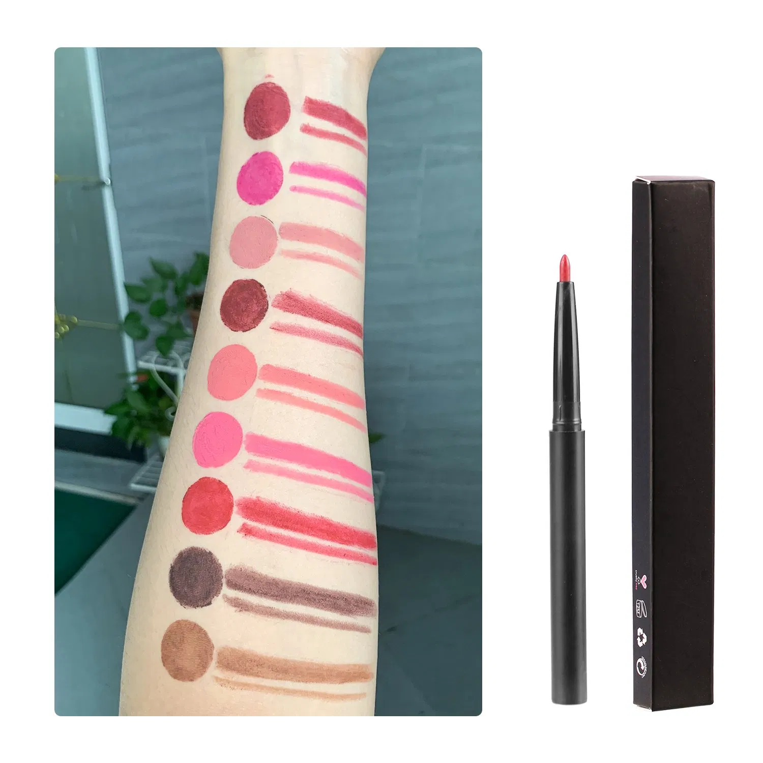 Factory Price Waterproof Matte Creamy Lip Liner Custom Private Label Lip Liner