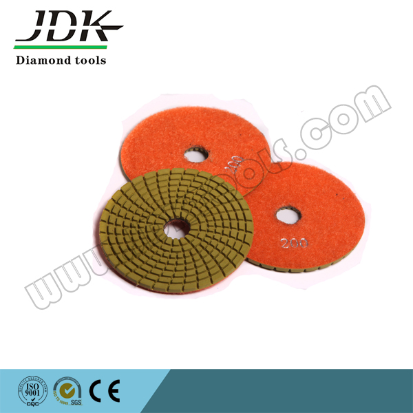 Гибкие алмазные полировальные круги 100мм для мрамора и гранита