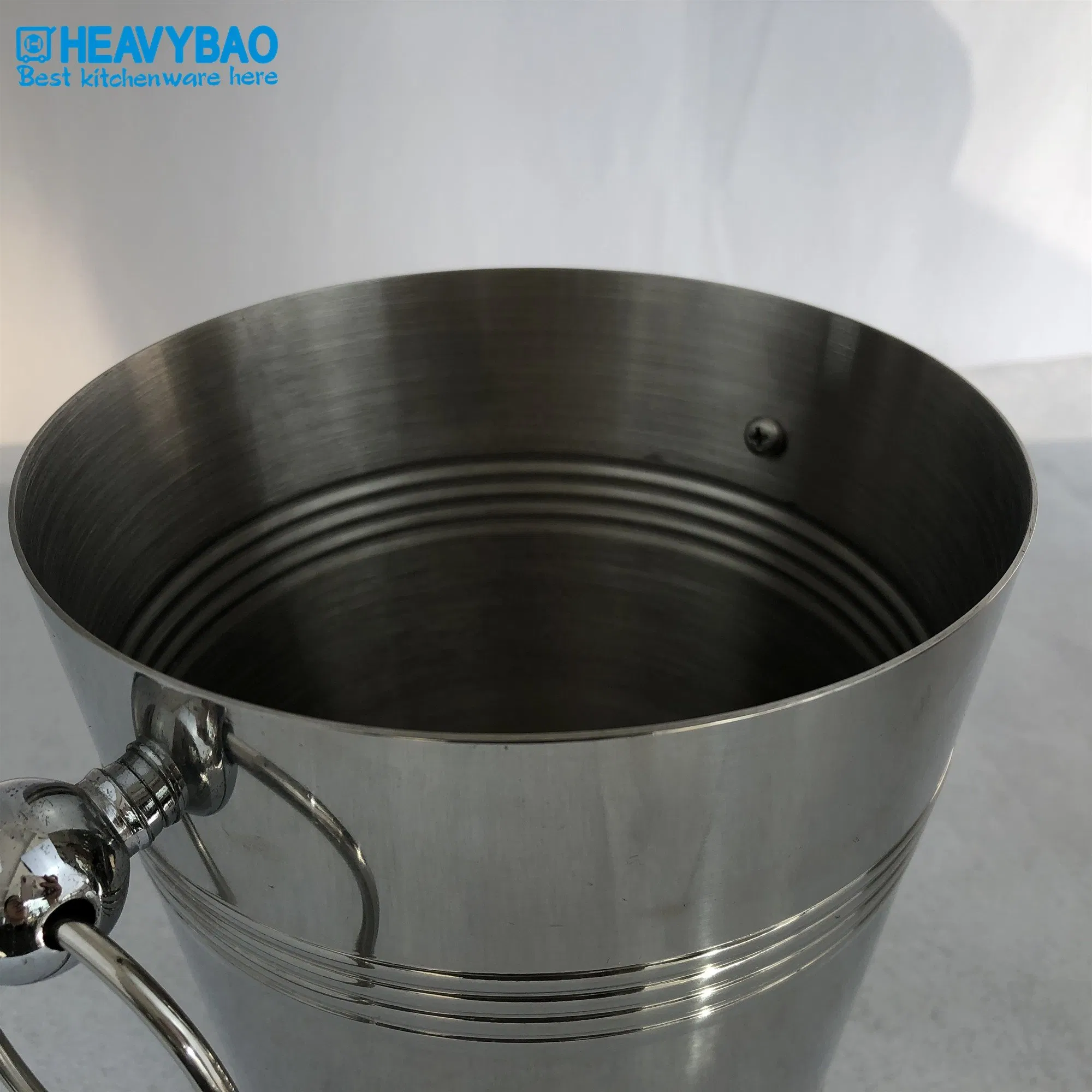 Heavybao Hot Sale Stainless Steel 201 Luxury Champagne Barrel with Double Ear