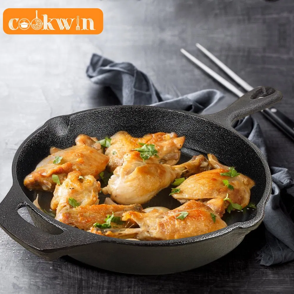 2025 New Style Polished Cast Iron Skillet Nonstick Vegetable Oil Very Ecology Health