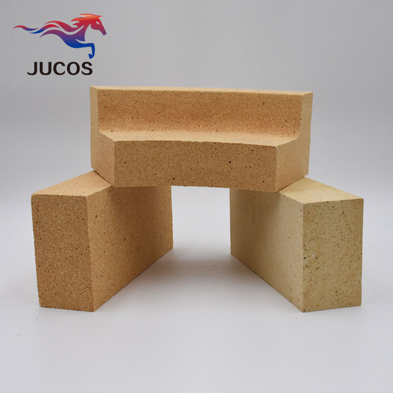 Chamotte Curved Refractory Arch Fireclay Brick for Blast Furnace Hot Face Lining