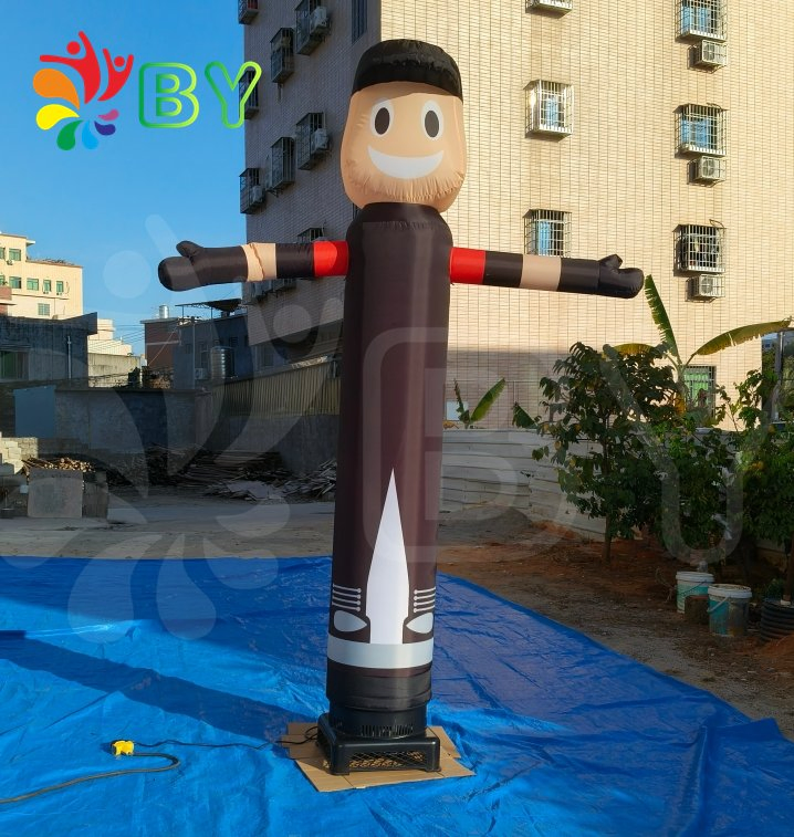 Business Advertising Inflatable Tube Man Outdoor Decorative Inflatable Air Fly Dancer Man for Independence Day