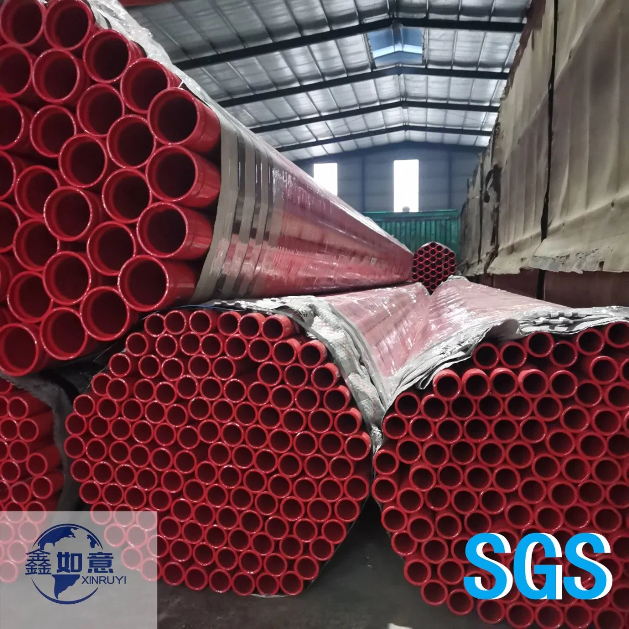 Plastic Coated Steel Pipe Customizable Inner and Outer Plastic-Coated Composite Steel Pipe for Supply Water and Fire