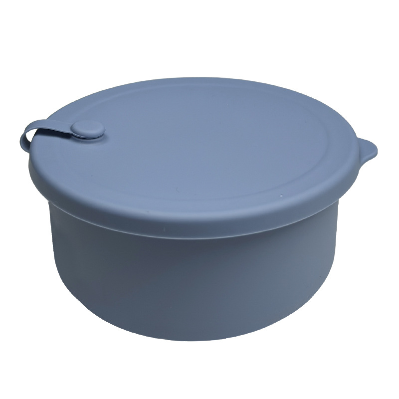 Customized Food-Grade Silicone Lunch Box, Silicone Bento Box, Microwaveable Lunch Box