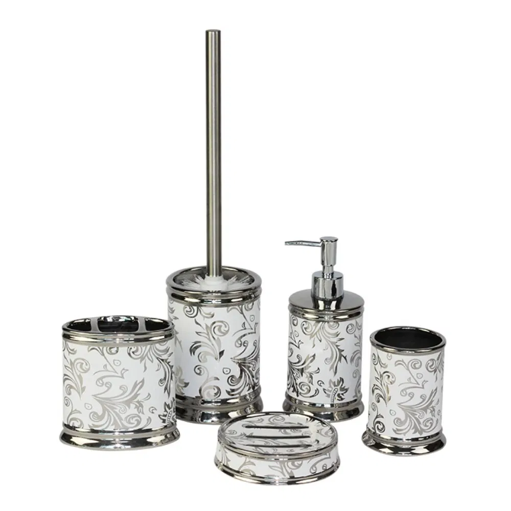 Luxury 5-Piece Ceramic Bathroom Set for Hotel & Home Bathroom