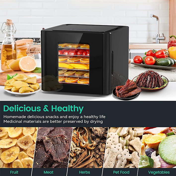 Stainless Steel Home Machine Electric Fruit Food Dehydrator