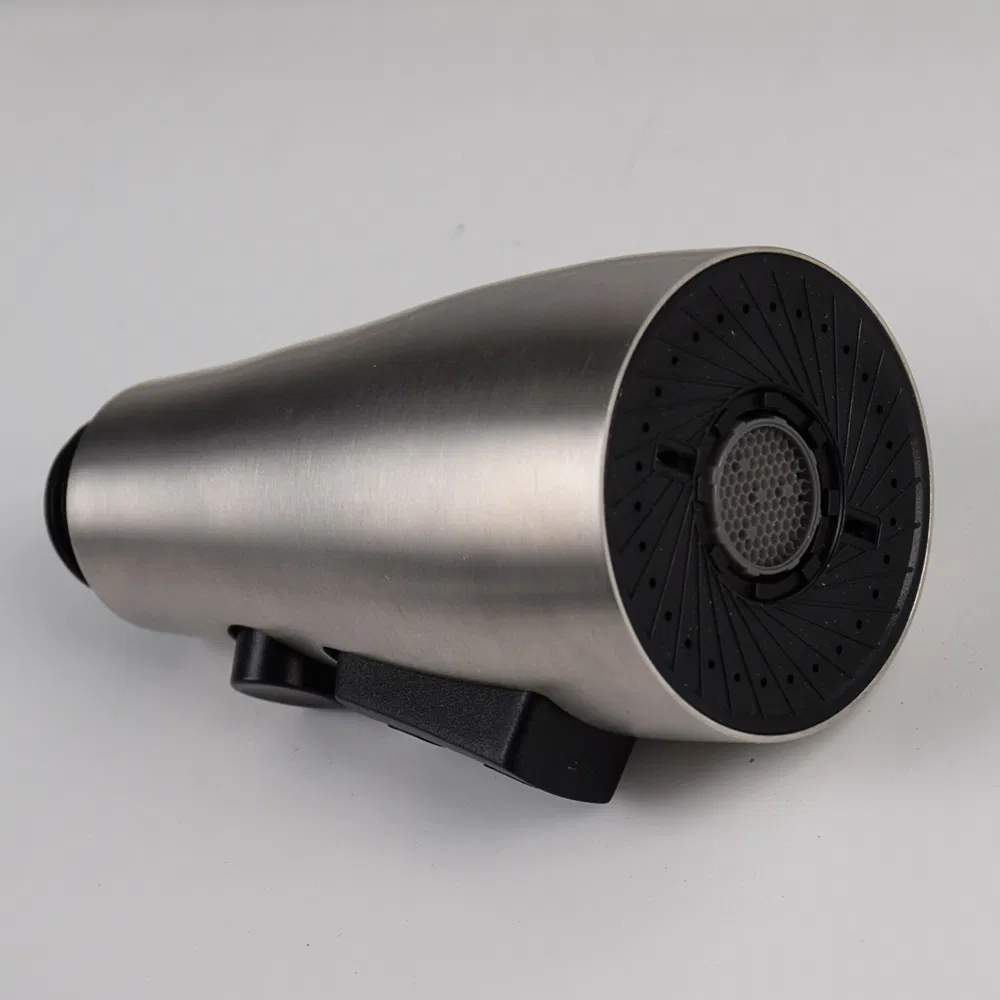 Elegant Single Handle Kitchen Faucet with 3 Functions Pull Down Sprayer