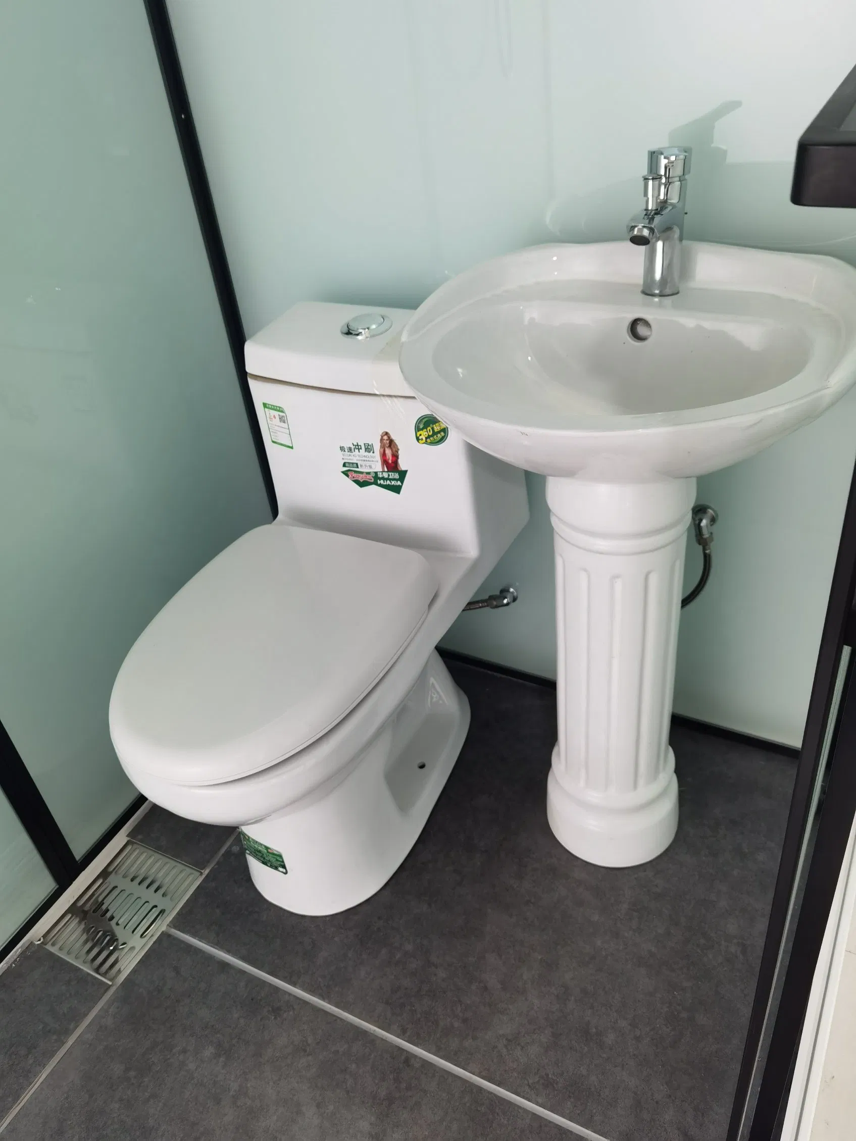 Hot Sale Shower Room with Toilet Square