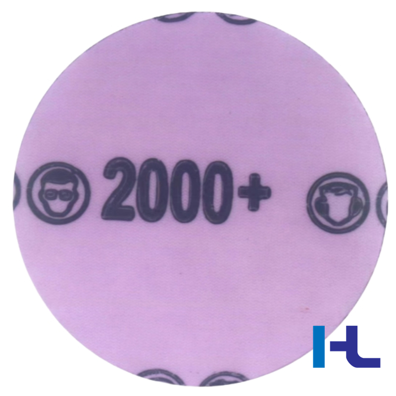 150mm Water Proof Film Abrasive Sand Sanding Disc with Hook & Loop Backing, P80-P2500 for Auto Body Finishing