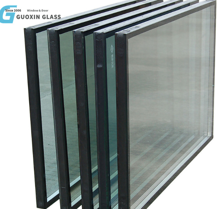 Manufacture Hollow Insulated Colorful Double Glazed OEM Commercial Curtain Wall Triple Glazing Glass