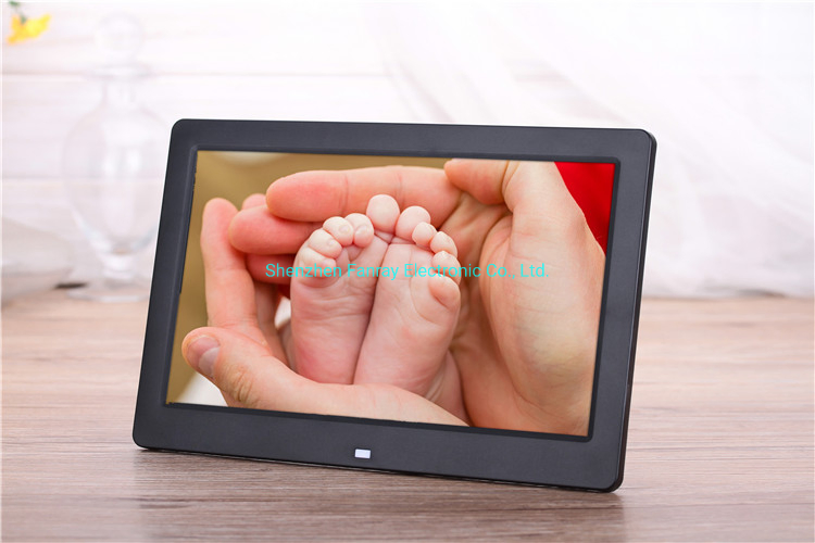 Chinese Factory Fanray 10inch LCD Digital Photo Frame for Promotion
