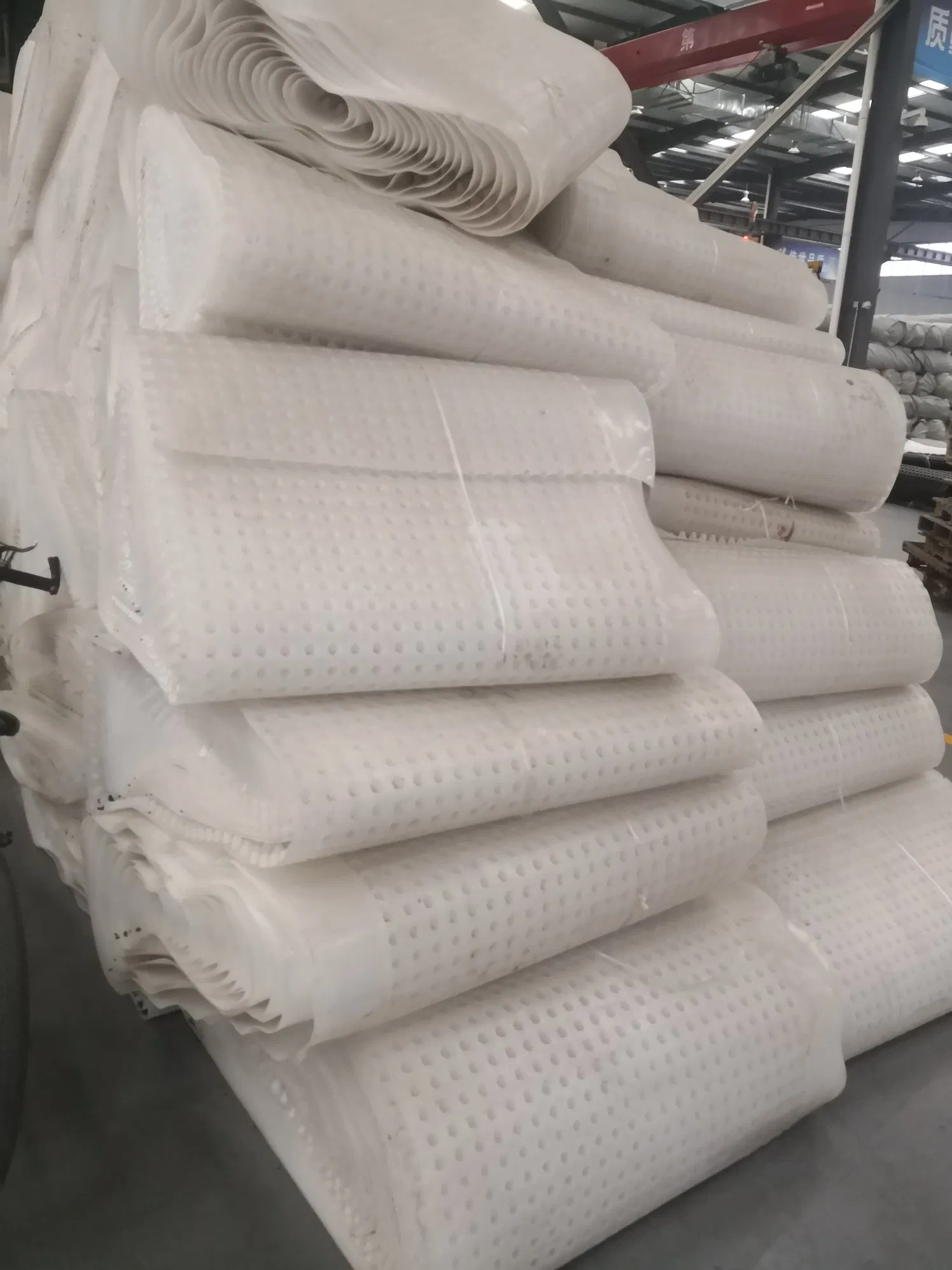 Plastic Drain Board Drainage Sheet Mat/Plastic Drainage Matting 10mm 20mm