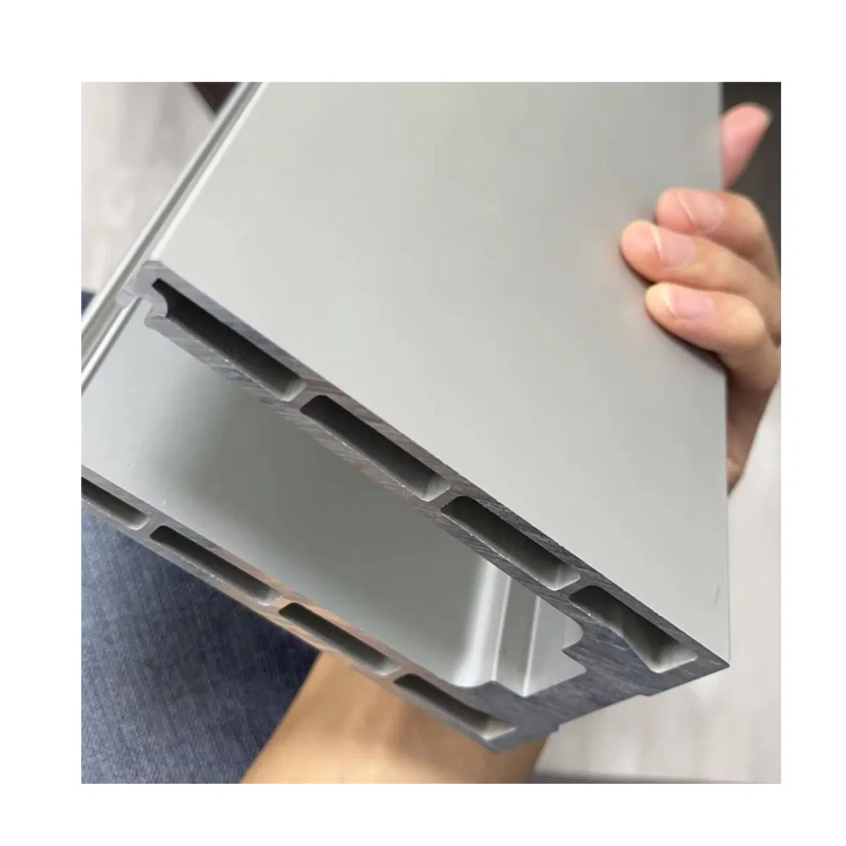 Aluminum Balustrade Balcony U Channel Base Shoe Glass Railing Profile