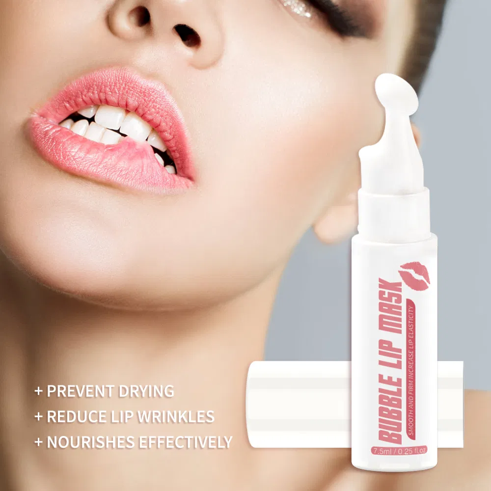 Gentle Bubble Lip Scrub Moisturizing Scrubs Exfoliator Bubble Lip Mask Day and Night Use for Lip