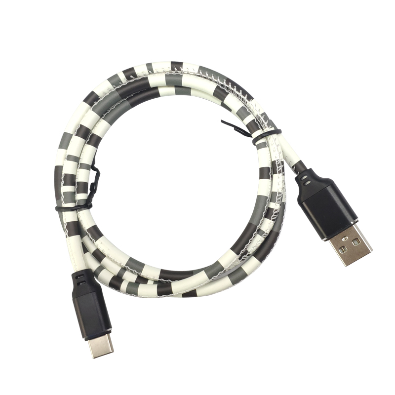 Factory Flexible Type C Custom Logo Fashion Fast Charge Cable CE En Certificate