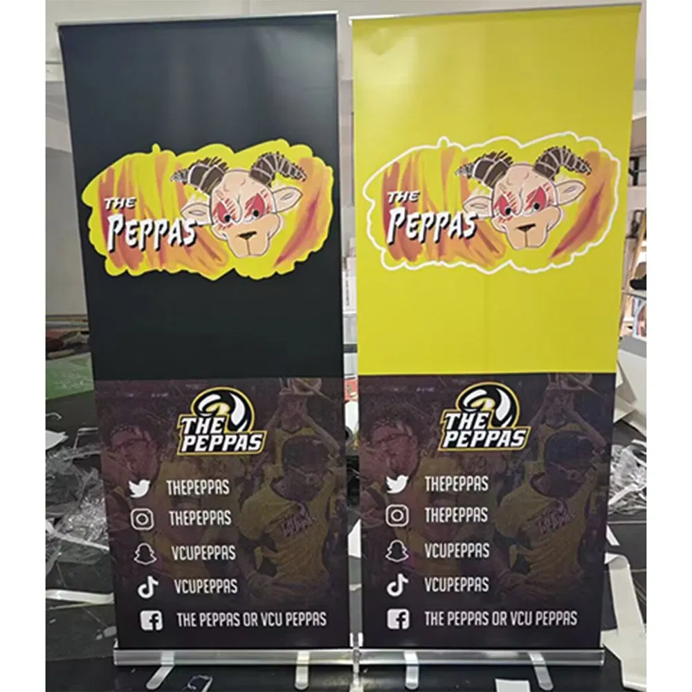 Portable Poster Display Foldable Adjustable Roll up Banner