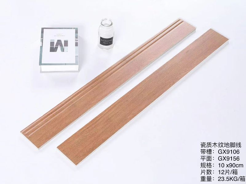 100X900mm Porcelain Tile Skirting Board Wall Tile for Wall Decoration