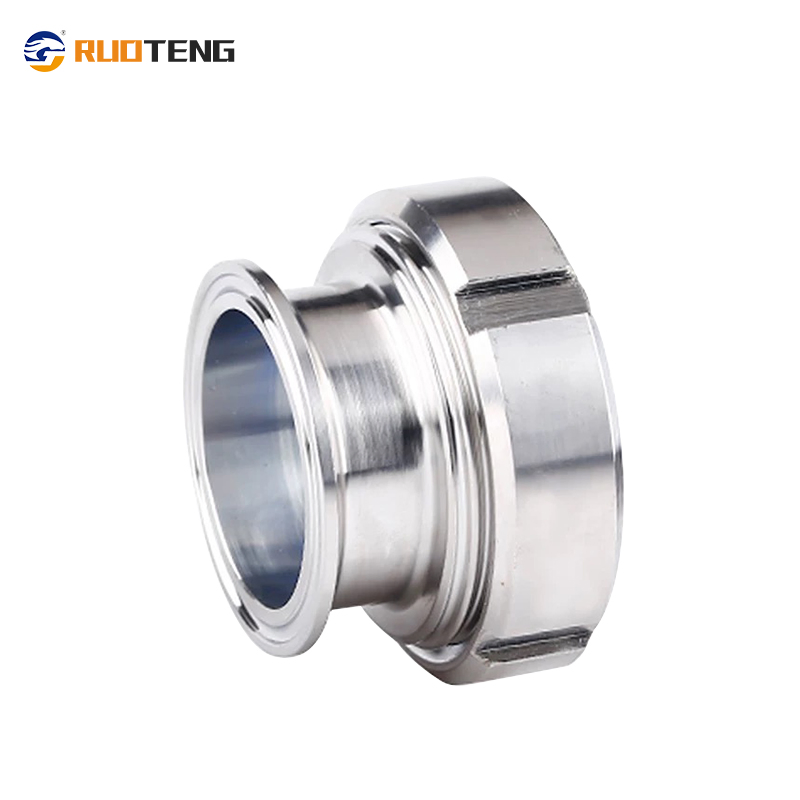 [Ruoteng] Sanitary Stainless Steel 304 316 316L Union Type Round Sight Glass SS304 Stainless Steel Flange Sight Glass