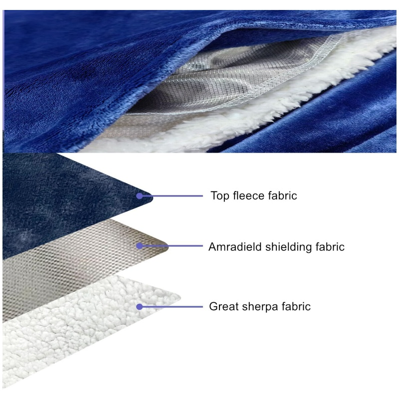 Одеяло для защиты от ЭМИ из органического хлопка