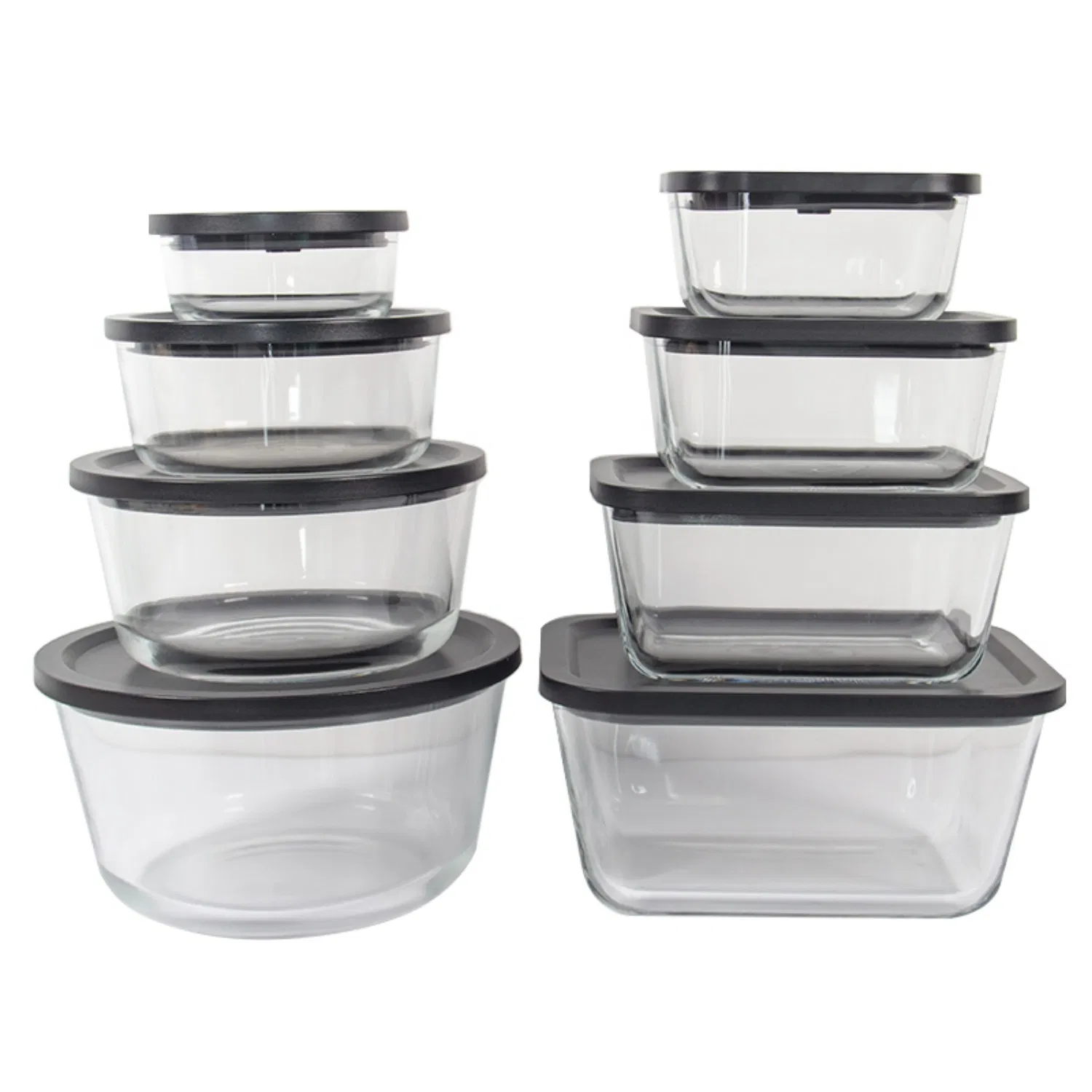 Crystal Clear Safe Materials High Temperature Resistant Glass Vacuum Box