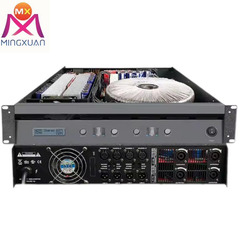 Variable Power Supply 4-Channel Amplifier Digital Processor Standard Network Control