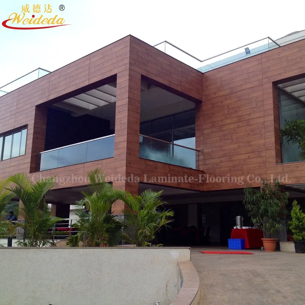 12mm 4*8FT 4*9FT 4*10FT Anti-UV Waterproof Exterior Outdoor Wall Building Decoration Cladding Phenolic Compact Laminate Fireproof HPL Formica Board for Building