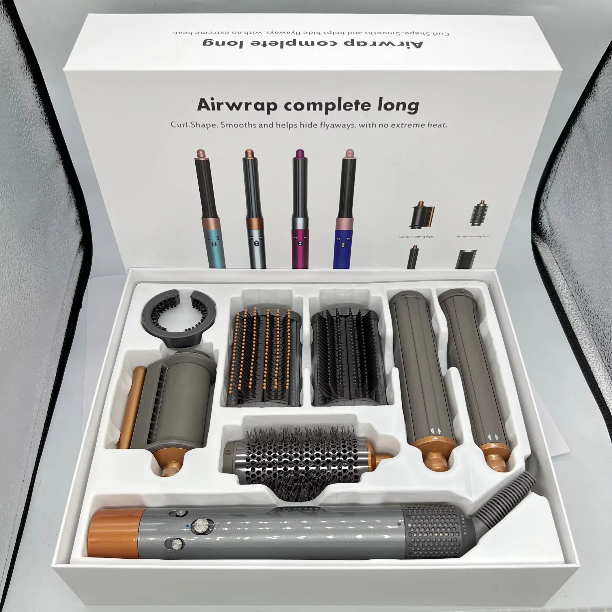 HS09 French-Style Ionic High-Speed Automatic Curler and Straightener