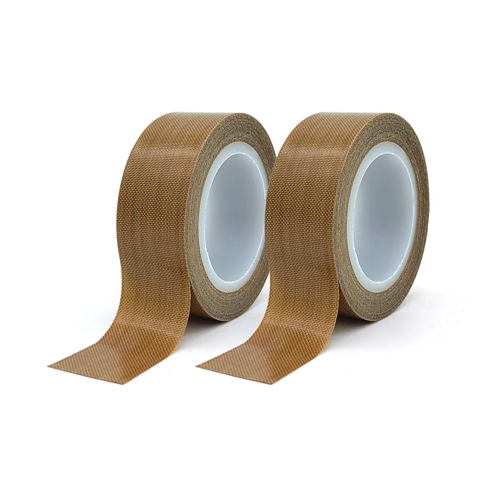 Factory Price High Temperature Resistant Insulation PTFE Coating with Silicone Small Jumbo Roll Fiberglass Adhesive Non-Stick Coating Tape