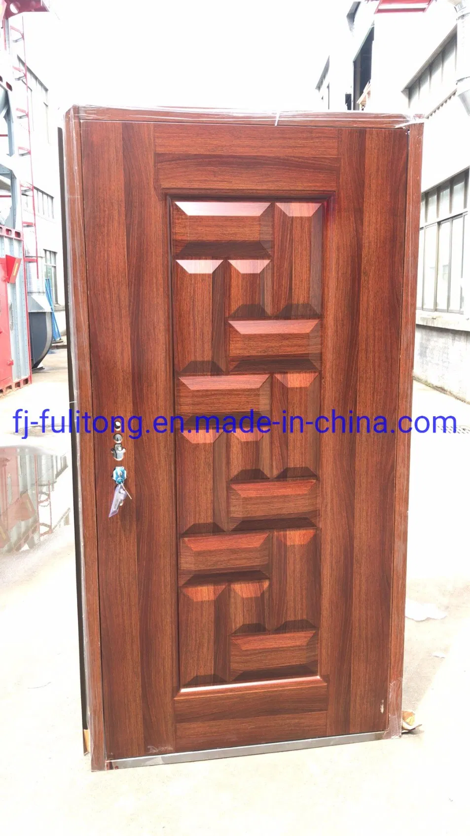 Patio Sliding Steel Plastic Folding Wooden Internal Door