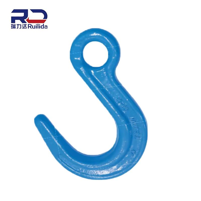 Hot-DIP Galvanized Carbon Steel Eye Hook - Anti-Rust for Construction Hoists (Bulk Discounts, 1-30T)