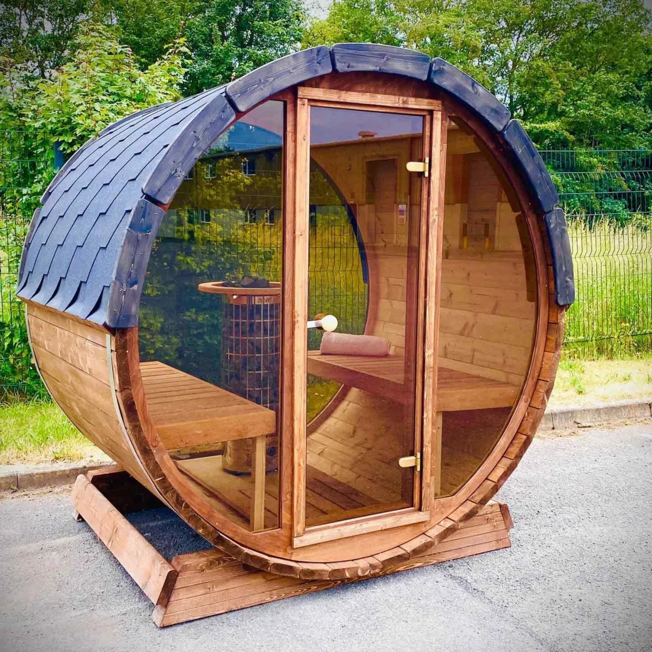 Инфракрасная сауна Boda Outdoor с хромотерапией