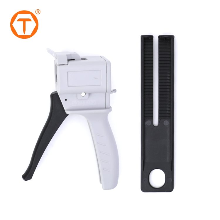 Portable Double Tube Mixing Dispenser 50ml Epoxy Adhesives Dispensing Cartridge Gun