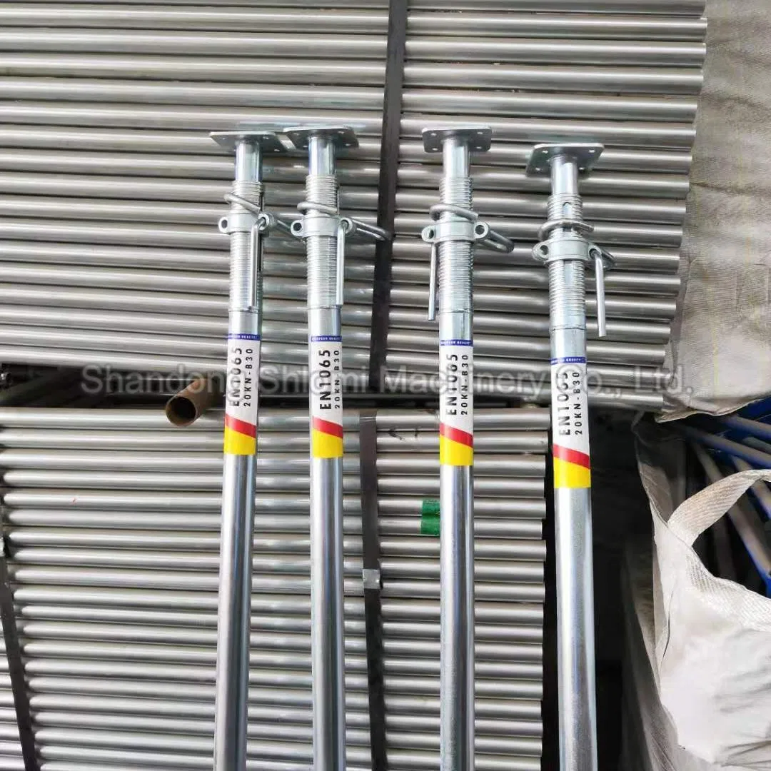 Building Galvanizd Scaffold Push Pull Heavy Duty Light Duty Telescopic Post Prop Adjustable Formwork Construction Scaffolding Support/Shoring Steel Prop ISO/SGS
