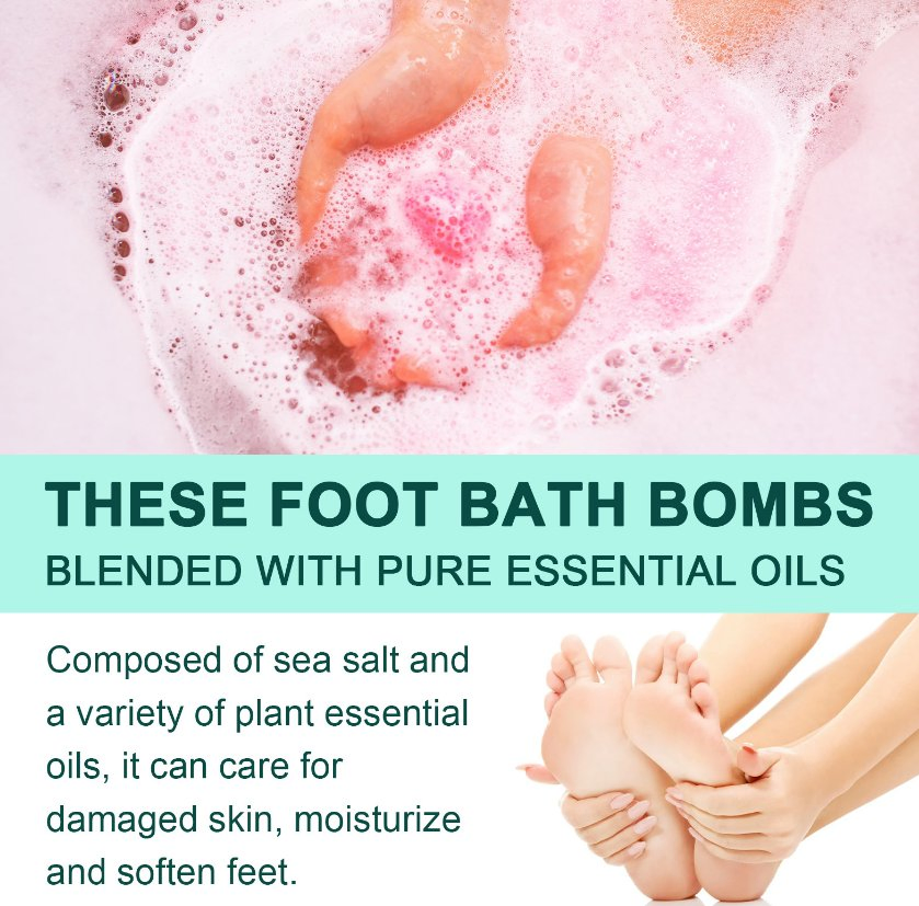 Online Wholesale in Stock Soak Foot Bath Tablets Natural Herb Foot Bath Health Care Skin Feet Effervescent Pills for Relaxing Detox Health Care Tablet