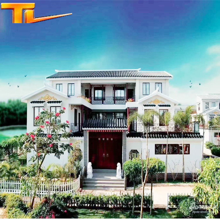 Light Steel Prefab House Light Steel Villa Building