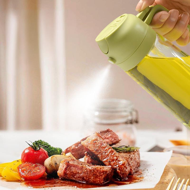 Wholesale Atomized Oil Control Glass Oil Kettle for Daily Cooking