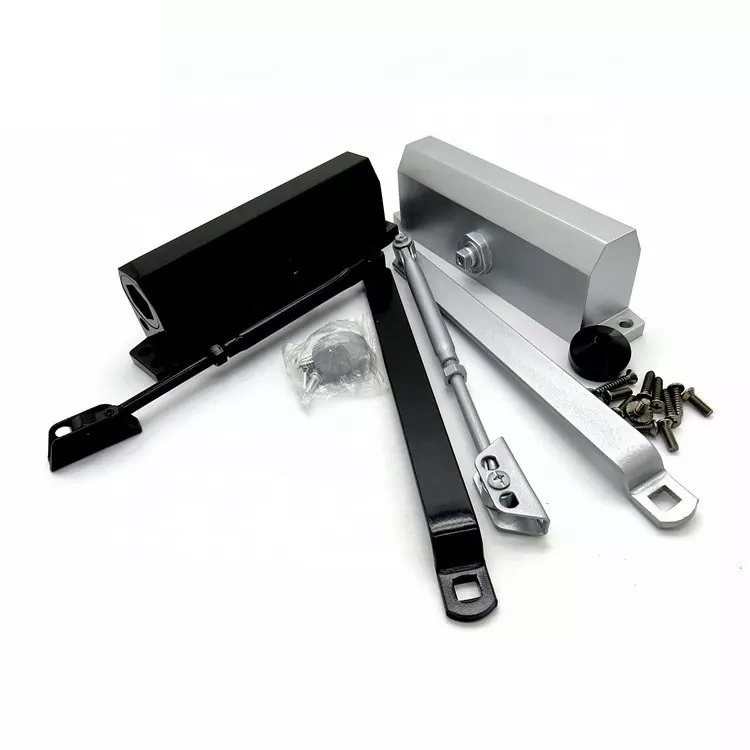 Automatic Die Cast Aluminum Door Closer 40kg Capability