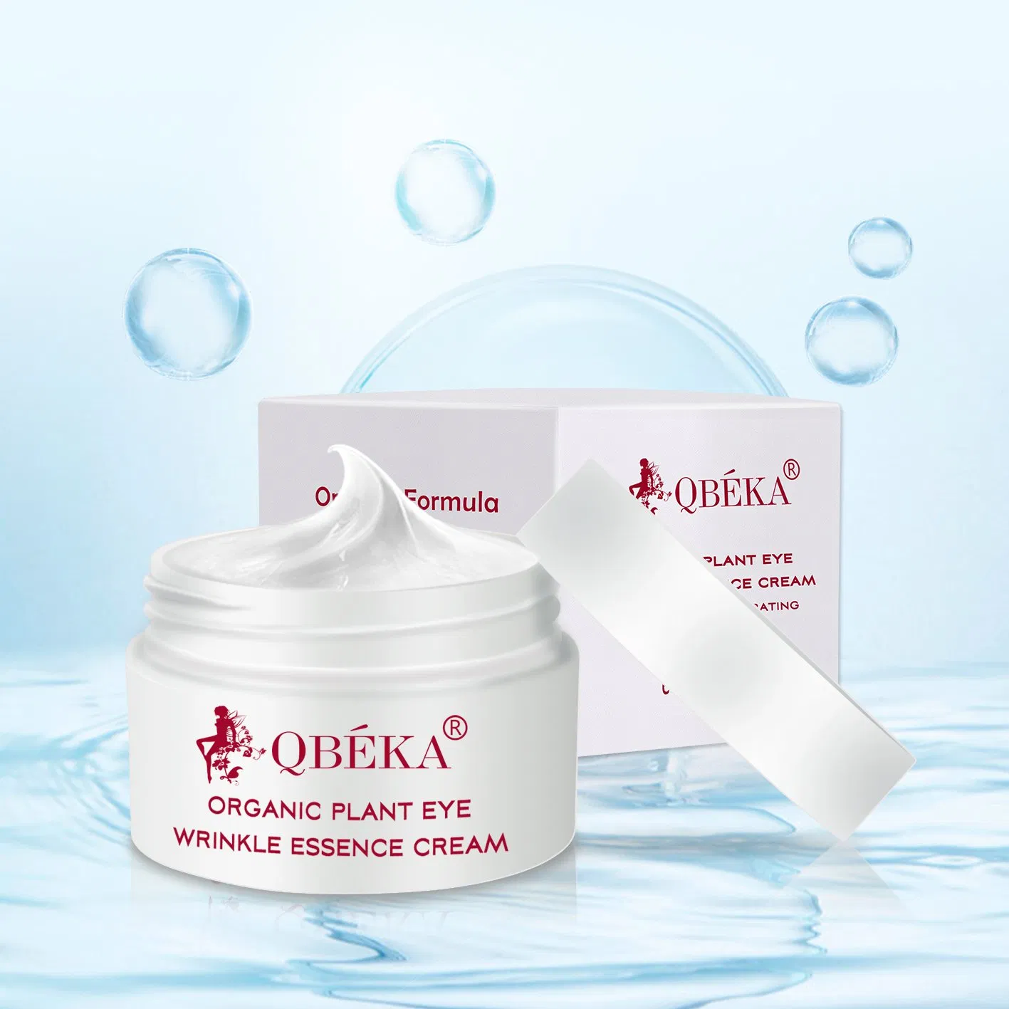 Best Selling Qbeka Anti Wrinkle Organic Eye Cream Cosmetics Night Cream