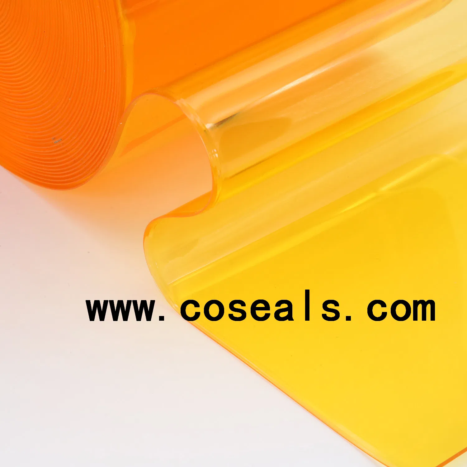 Yellow Insect Proof PVC Door Curtain