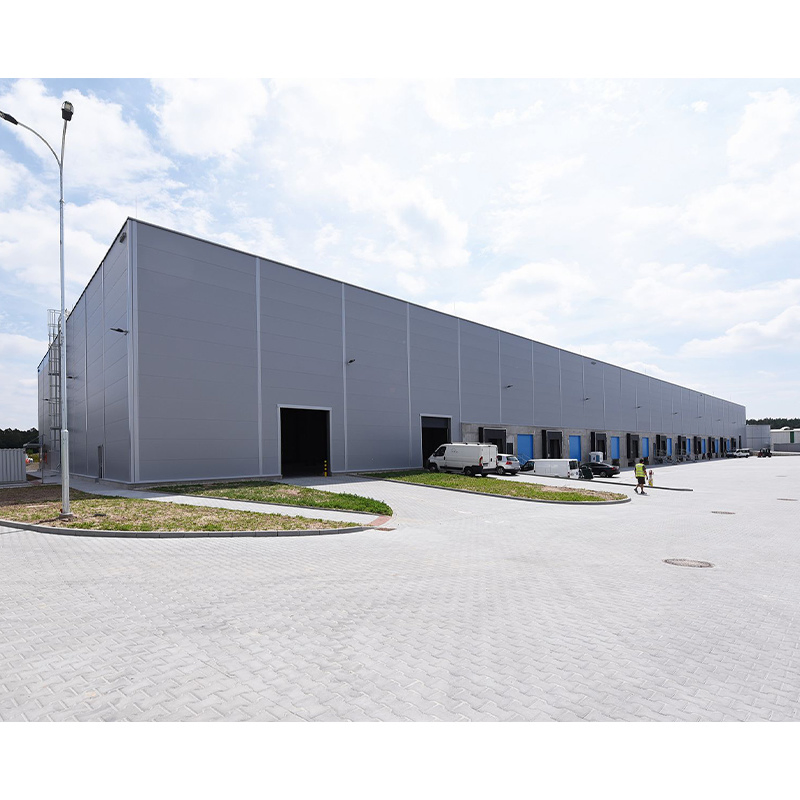 Skylight Civil Hot Dipped Galvanized Prefabricated Steel Structure Building Canopy