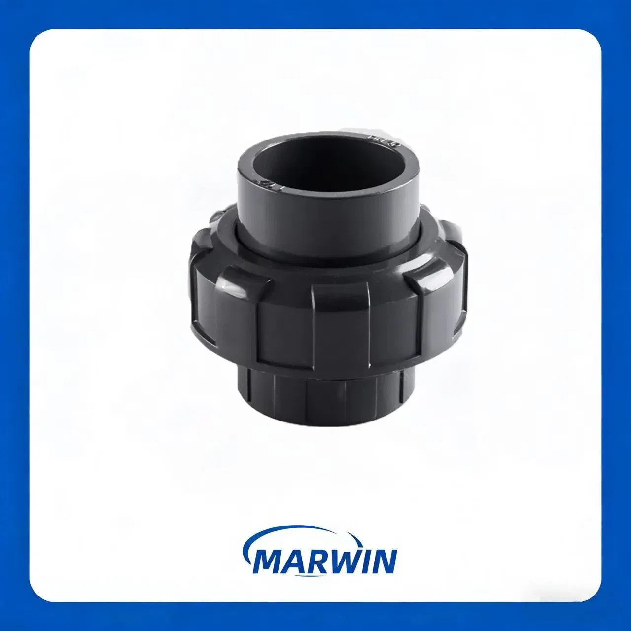 Threaded Coupling Plastic Pipe Connector for Fluid Transfer