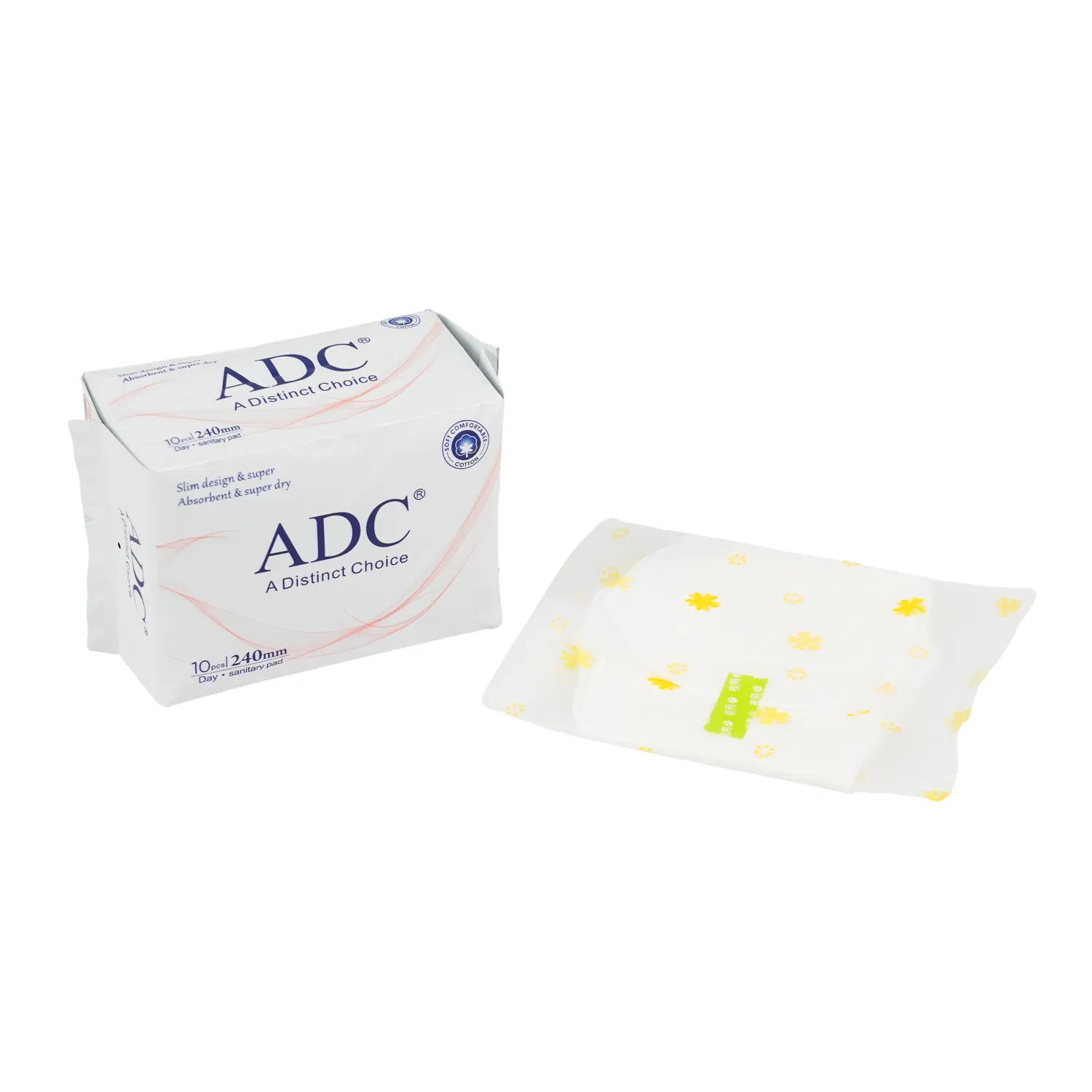 Extra Soft Gentle Skin Friendly Cotton Layer Women Sanitary Napkin Pad