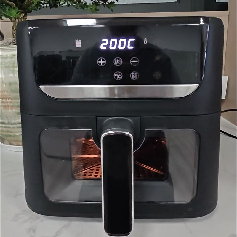 6L Large Capacity Air Fryer Ovens Oilless 1800W Digital Air Fryer with Viewing Window