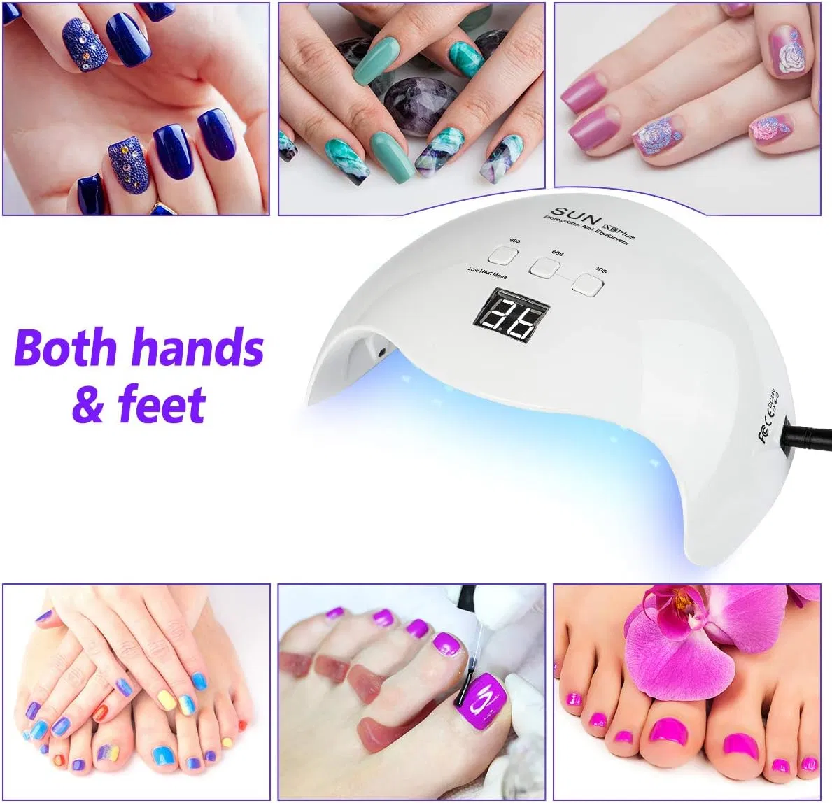 Hot Sale UV Nail Lamp 48W Gel UV LED Dryer Gel Nail