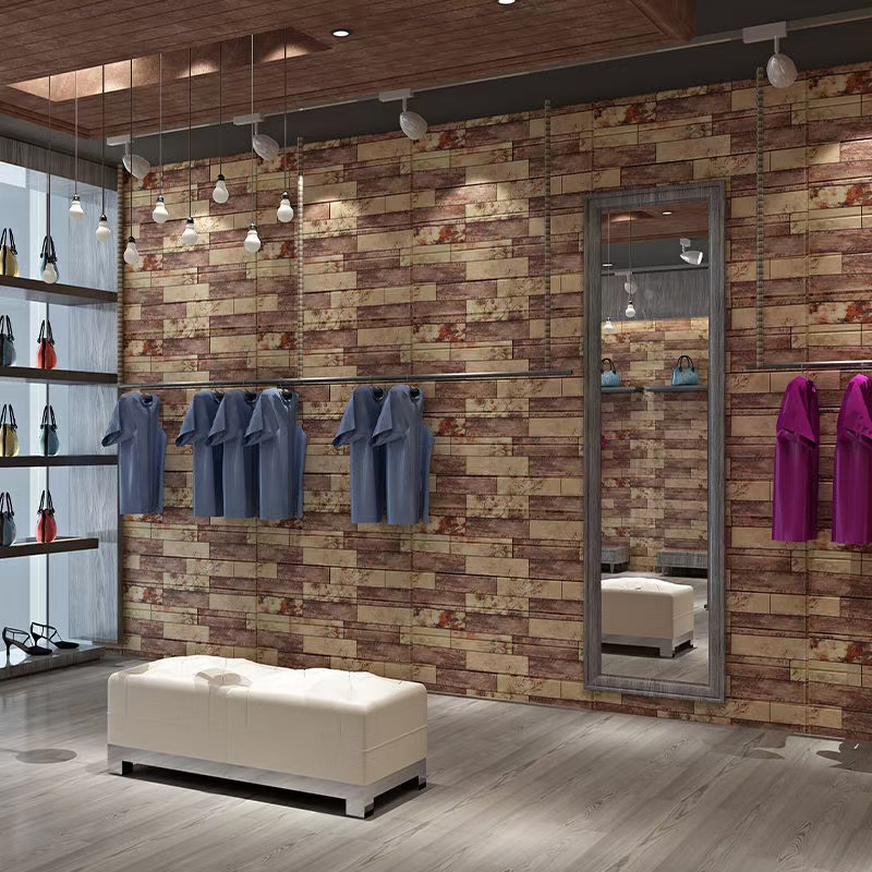 Easy Intsall Self-Adhesive PE Foam 3D Wall Stickers for Shops Wall Decoration