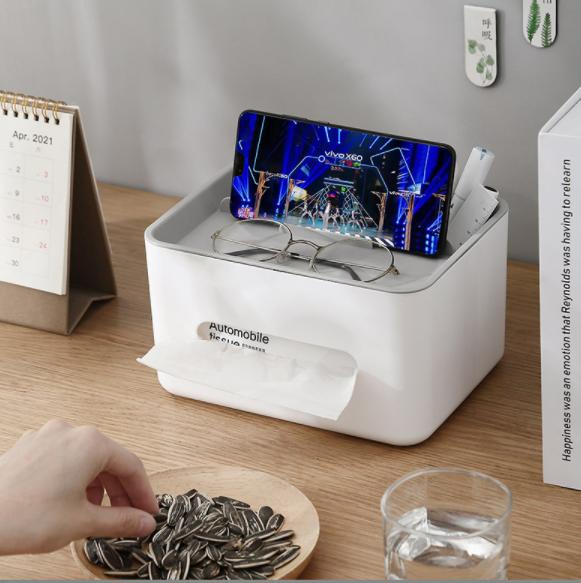 Toilet Living Room Storage Paper Box Tissue Box Desktop Tissue Storage Box