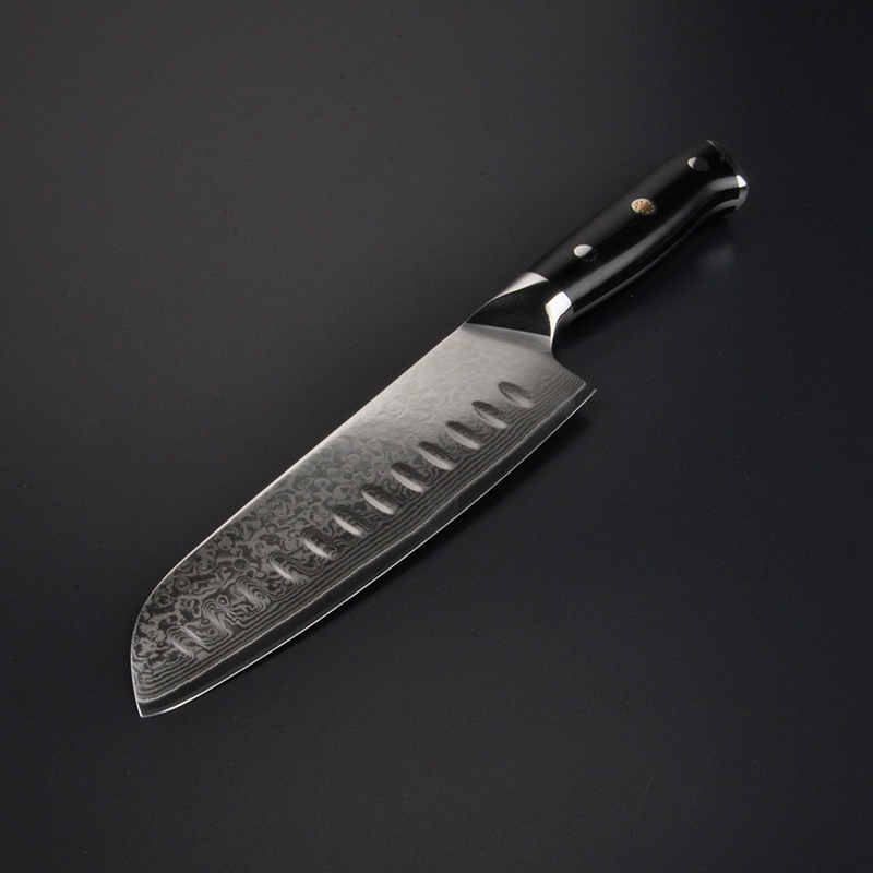 Durable Damascus Steel Blade Sushi Tool Vegetable Knife