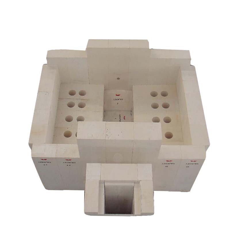 Refractory Azs Brick Bonded Azs Brick for Glass Kiln