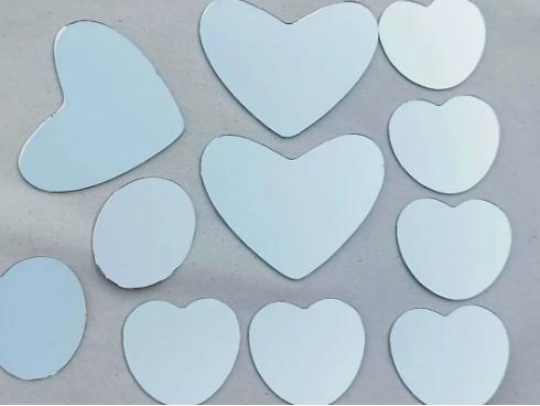 1mm 2mm 3mm 4mm Round/Rectangular/Square/Oval Special Shaped Frameless Mirror Sheet